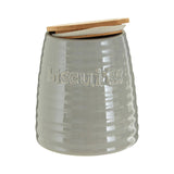 Winnie Grey Dolomite Biscuit Canister