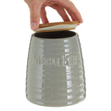 Winnie Grey Dolomite Biscuit Canister