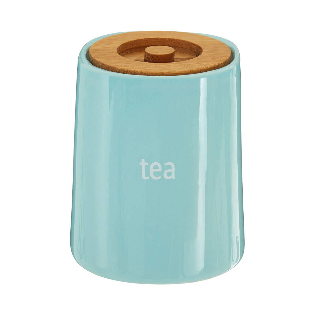 Fletcher Blue Ceramic Tea Canister