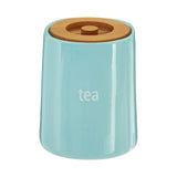 Fletcher Blue Ceramic Tea Canister