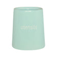 Fletcher Blue Utensil Jar