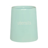 Fletcher Blue Utensil Jar