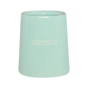 Fletcher Blue Utensil Jar