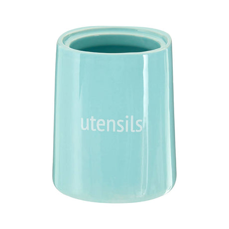 Fletcher Blue Utensil Jar