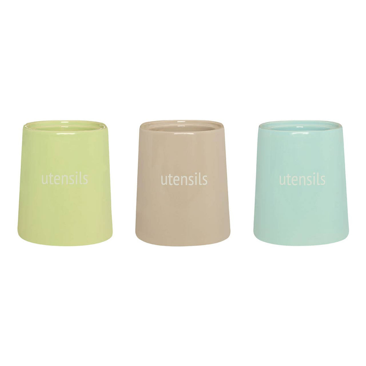 Fletcher Blue Utensil Jar