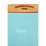 Fletcher Blue Ceramic Bread Crock