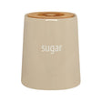 Fletcher Beige Ceramic Sugar Canister