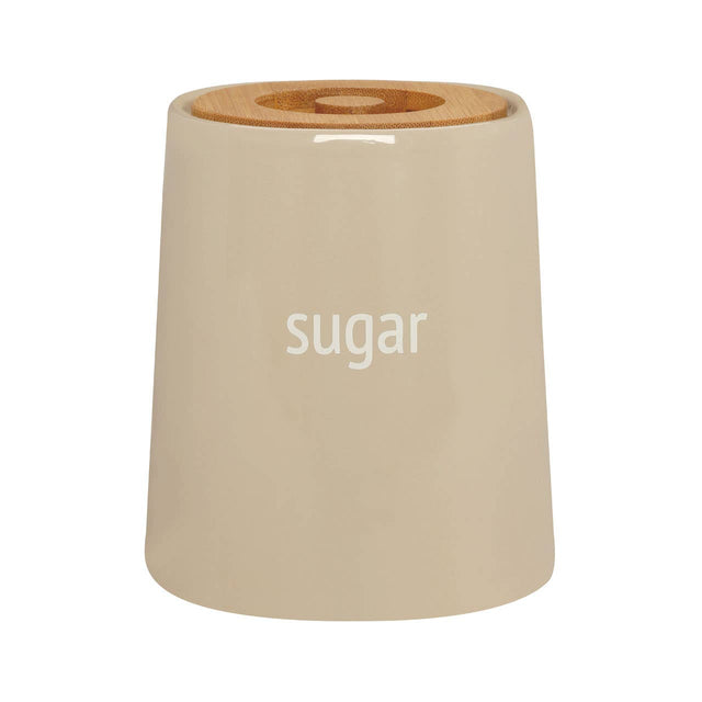 Fletcher Beige Ceramic Sugar Canister
