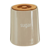 Fletcher Beige Ceramic Sugar Canister