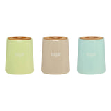 Fletcher Beige Ceramic Sugar Canister