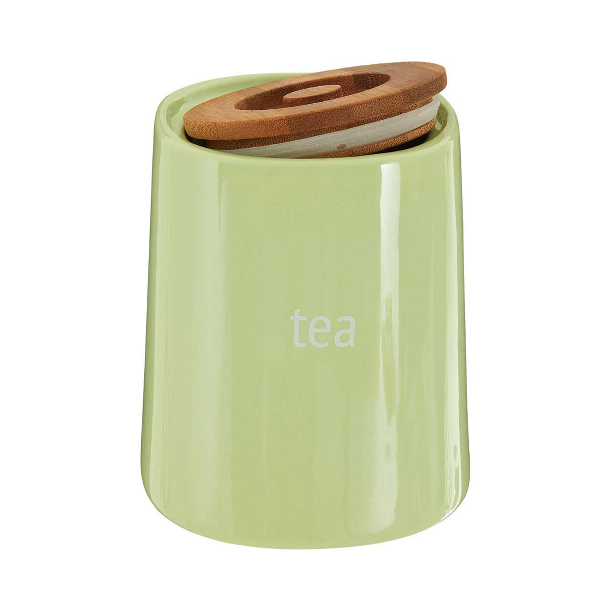 Fletcher Green Ceramic Tea Canister