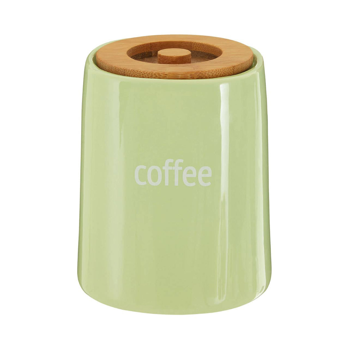 Fletcher Green Ceramic Coffee Canister