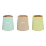 Fletcher Green Ceramic Coffee Canister
