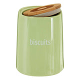 Fletcher Green Ceramic Biscuit Canister