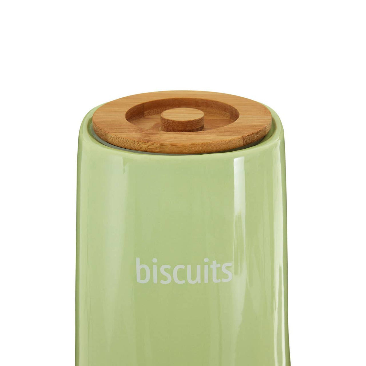 Fletcher Green Ceramic Biscuit Canister