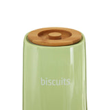 Fletcher Green Ceramic Biscuit Canister