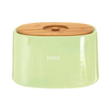 Fletcher Green Ceramic Bread Crock