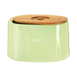 Fletcher Green Ceramic Bread Crock