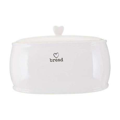 Charm White Bread Crock