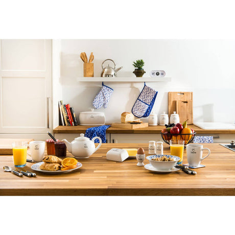 Charm White Bread Crock