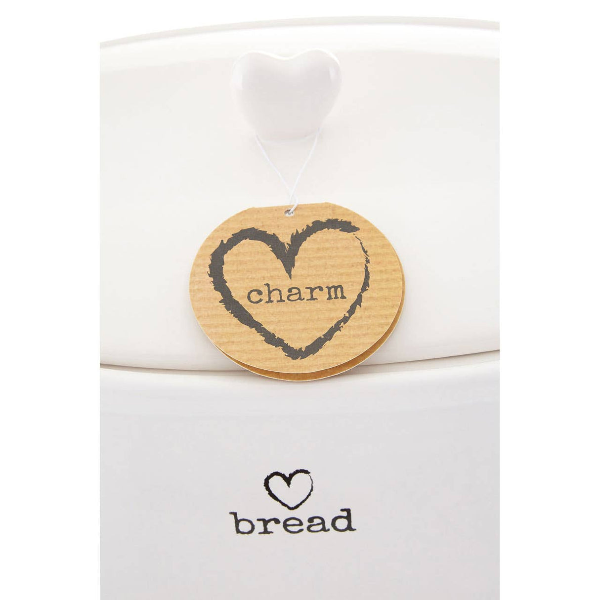 Charm White Bread Crock