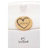 Charm White Bread Crock