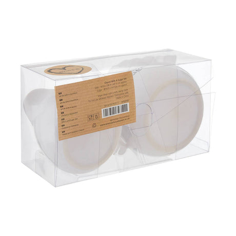 Charm Milk And Sugar Set White