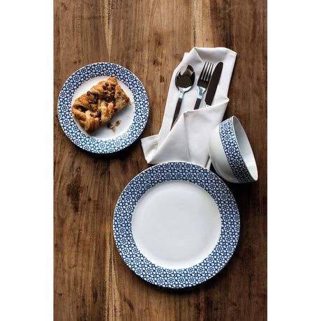 Avie Casablanca Blue Dinner Set