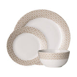 Avie Casablanca Natural Dinner Set