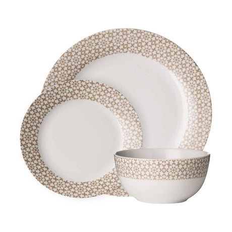 Avie Casablanca Natural Dinner Set