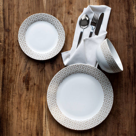 Avie Casablanca Natural Dinner Set