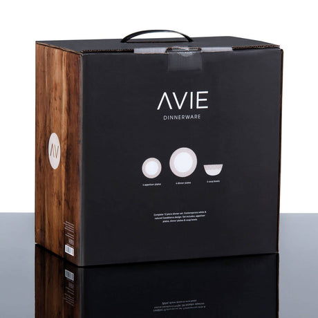 Avie Casablanca Natural Dinner Set