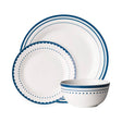 Avie Blue 12Pc Saturn Dinner Set