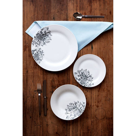 Avie 12Pc Botanic Dinner Set