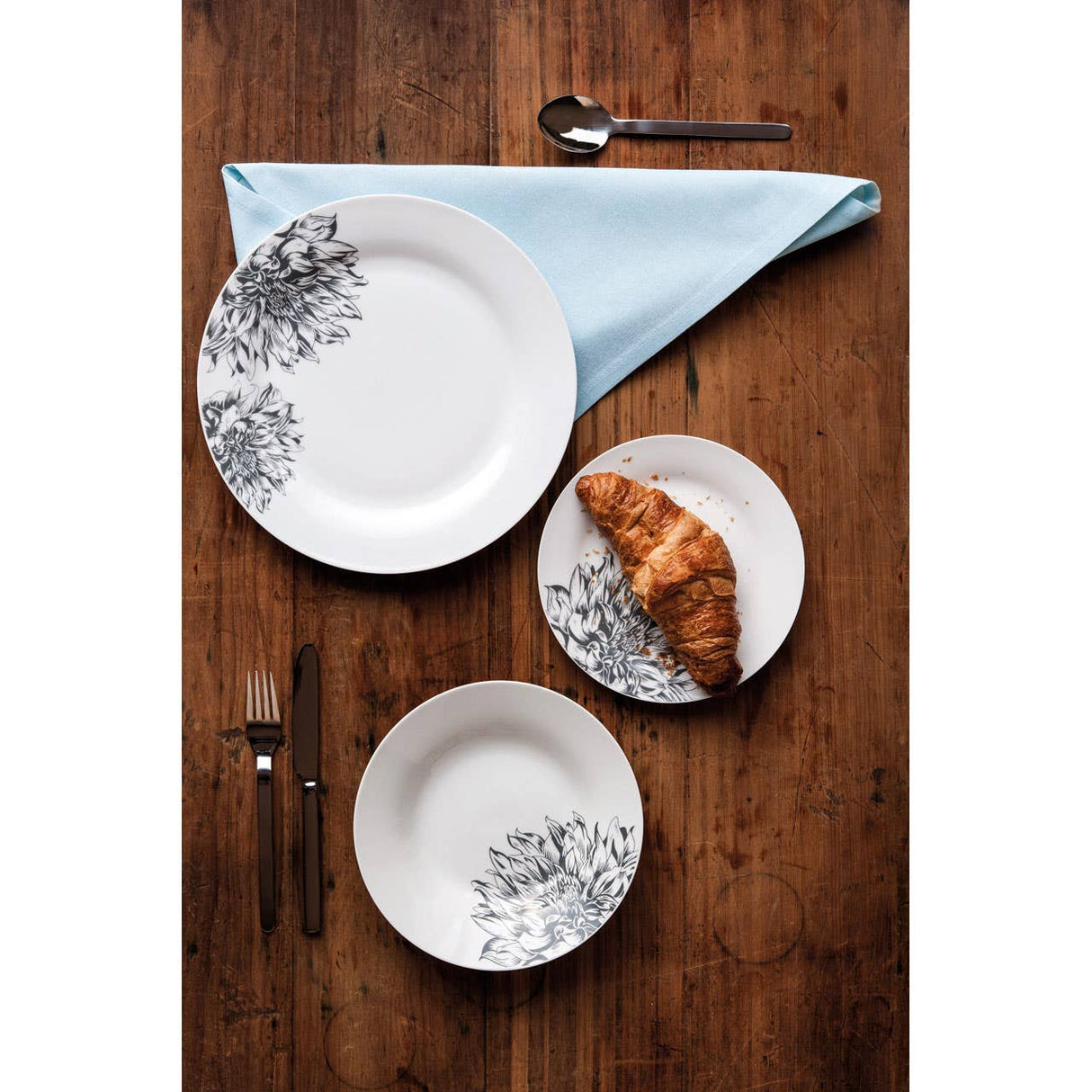 Avie 12Pc Botanic Dinner Set