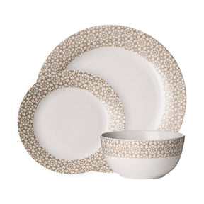Avie Casablanca Natural Dinner Set (Mob)