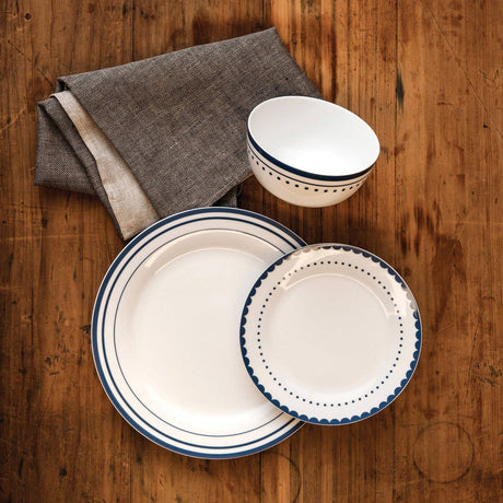 Avie Saturn Blue Dinner Set (Mob)