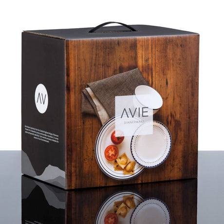 Avie Saturn Blue Dinner Set (Mob)
