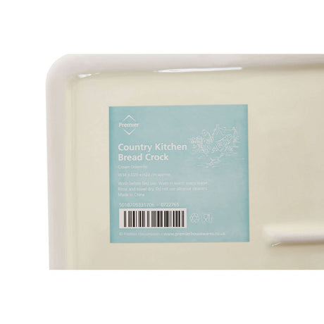 Country Kitchen Bread Crock