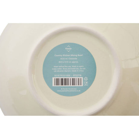 Country Kitchen Mixing Bowl