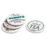 Set Of Four Pretty Things Coasters