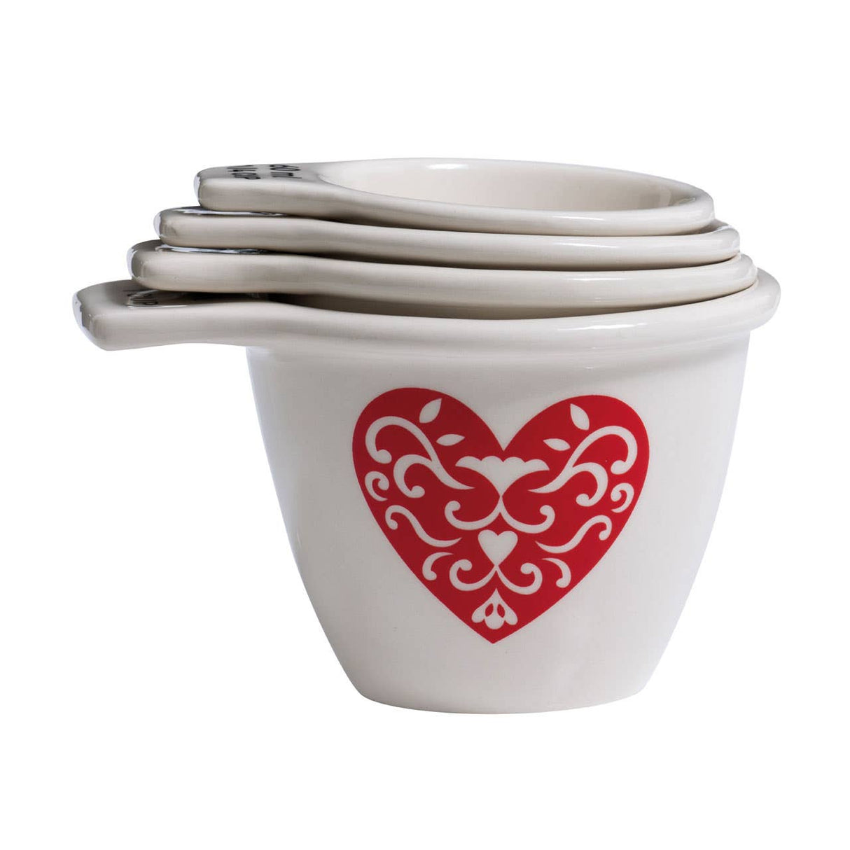 Heart Measuring Cups - Set of 4