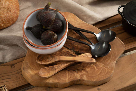 Set Of Two Calisto White Glazed Mini Bowls