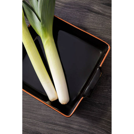 Calisto Square Black Glazed Baking Dish