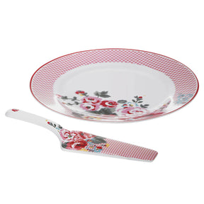 Pippa Cake Plate And Slice