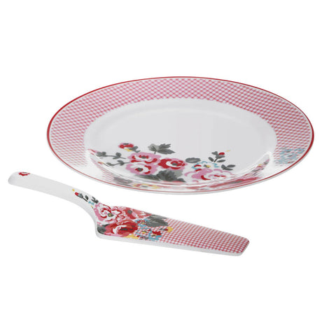 Pippa Cake Plate And Slice