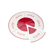 Hollywood Pizza 6 Slice Plates