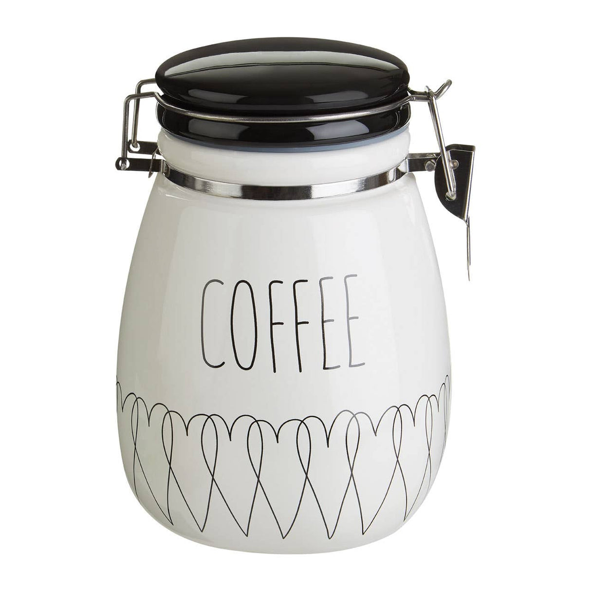 Heartlines Coffee Canister