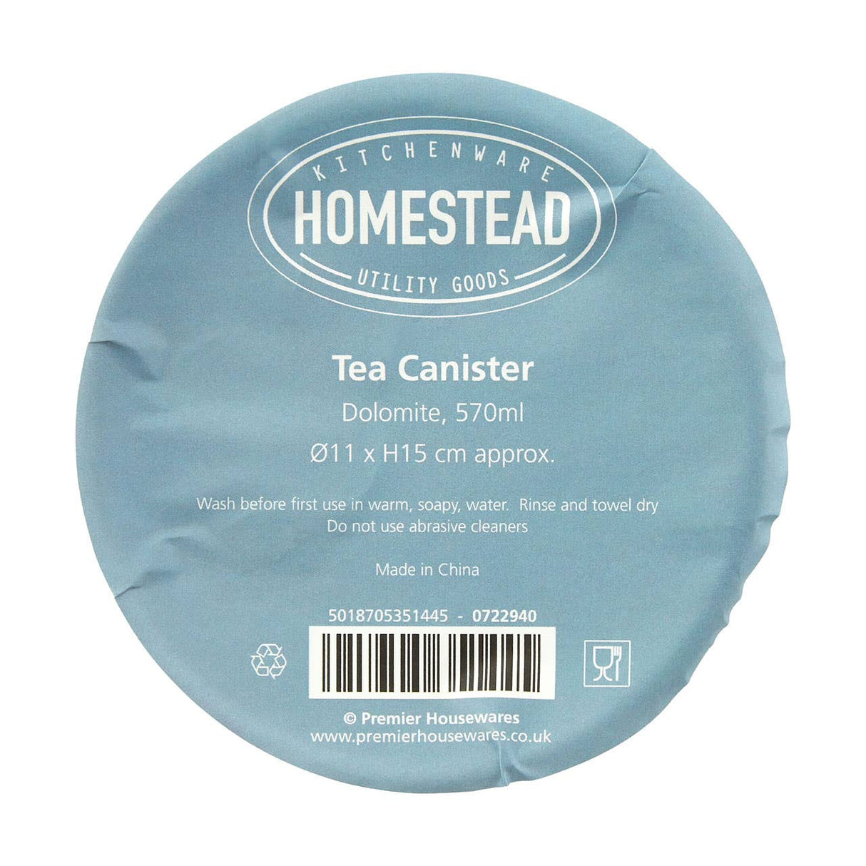 Homestead Tea Canister