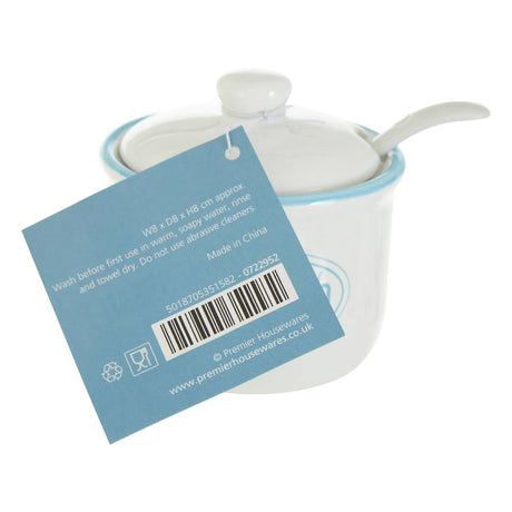 Homestead Sugar Pot With Lid And Spoon